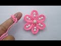 Hand Embroidery Tricks, Super Easy Flower Embroidery Trick, Amazing flower tricks