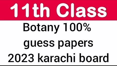 class 11 botany target paper 2023/xi botany all in one guess papers/class 11 botany guess paper 2023