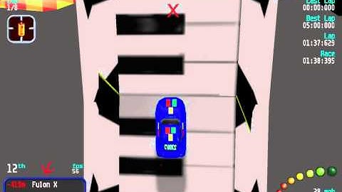 Re-Volt Custom Track Crazy Lego (Black&White) by GO_AWAY, Other Track Area 1