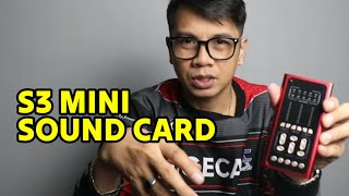 S3 Mini Live Sound Card