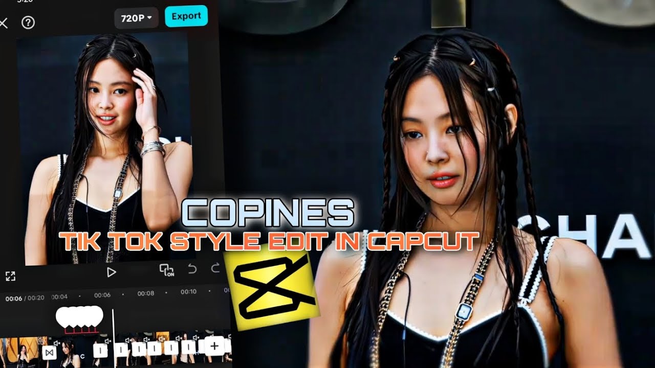 Copines Tik Tok Style Edit in Capcut Tutorial | Capcut Tutorial ...