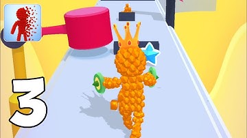 Pixel Rush - Epic Obstacle Course Game - Level 43-55 Part 3 (Android GamePlay  Walkthrough)