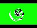 Dark Spinning Vortex Swirl Green Screen Effects Animation