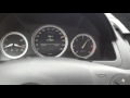 Mercedes C220 CDI w204 speed test 140-230 km/h