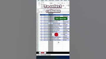 Ms Excel Most Useful Shortcut 👌✅💯 / #excel #realshahnawaj #exceltips #viralvideo #shorts