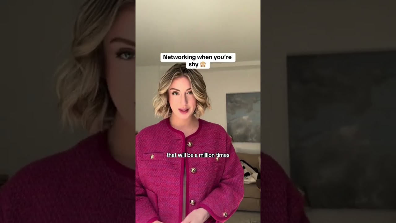 This is how to network when you’re shy 