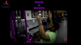 J.levant - Back And Biceps Workout