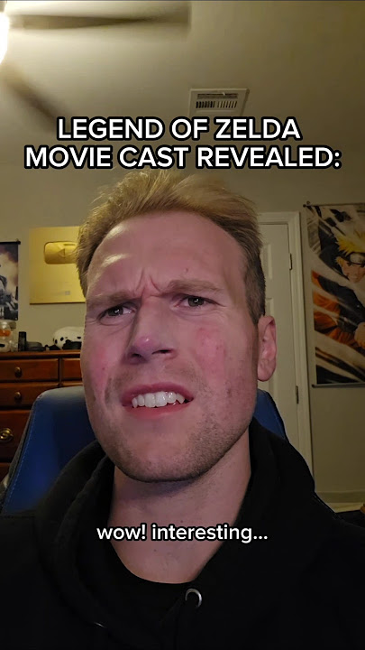 LEGEND OF ZELDA MOVIE CAST REVEALED #shorts