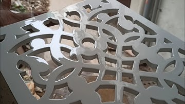 how to pu paint on mdf jali | pu paint | deco paint