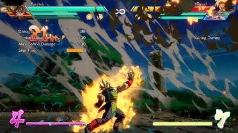 Bardock no spark corner loop