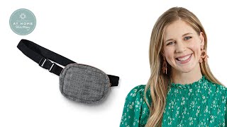 Make an "Adventure Sling Bag" with Misty Doan on At Home With Misty (Video Tutorial)