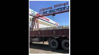 Massive steel pipe fittings shipment heading to Russia! 🚛💨 #Shipping #SteelIndustry #Logistics