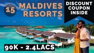 15 Budget Friendly & Luxurious Maldives Resorts | Maldives in budget | Maldives Travel Vlog & Guide screenshot 1