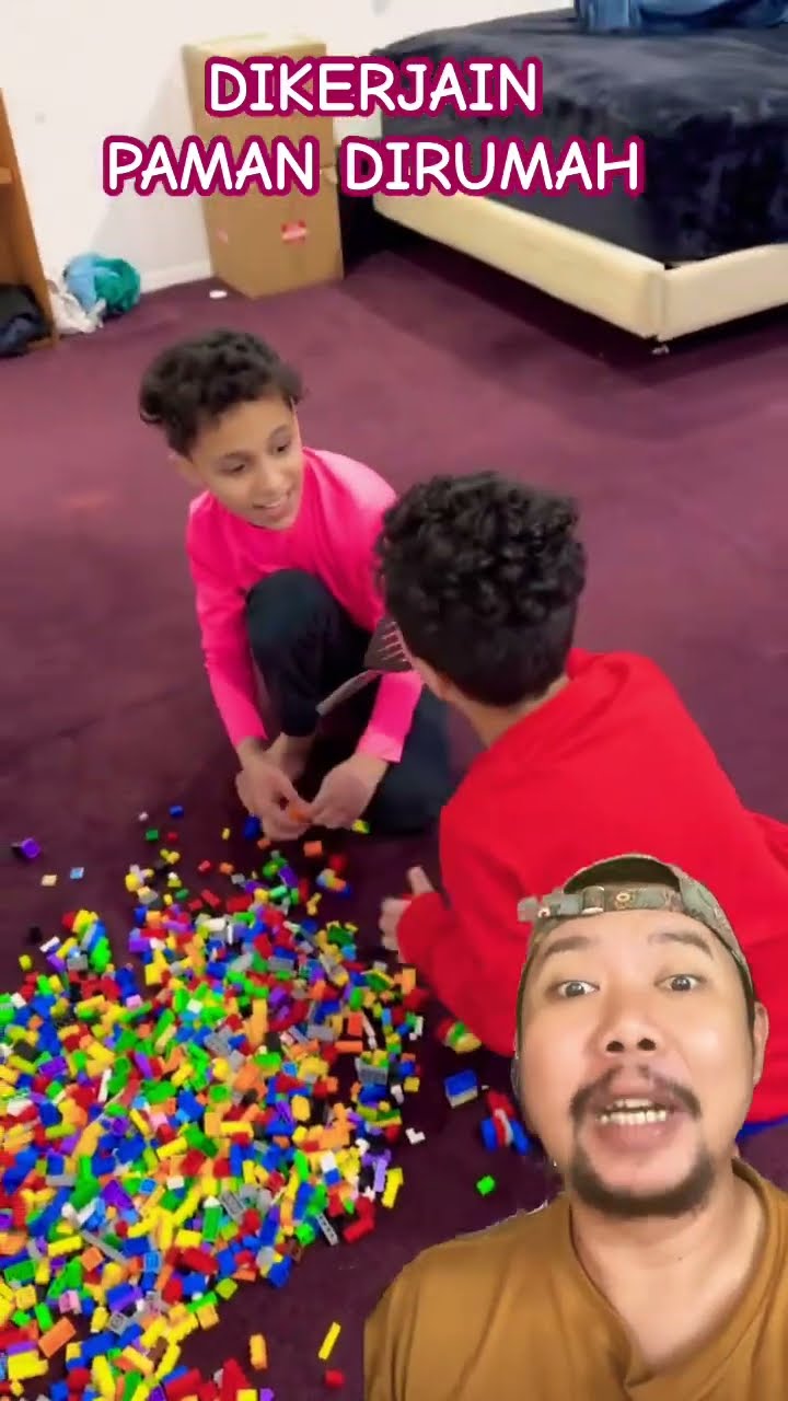 PRANK BANGUNIN PAMAN DIRUMAH!!!?? #funny #comedy #prank #baby #humor