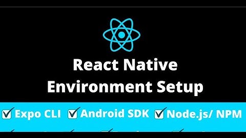 React Native Cli Tutorial For Beginners | Build First App | Environment setup on windows