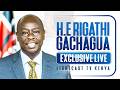 🔴LIVE: RIGATHI GACHAGUA SPEAKS TO THE LUHYA NATION