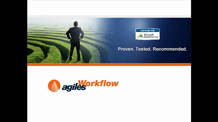 agilesWorkflow for Microsoft Dynamics NAV:  1-Introduction