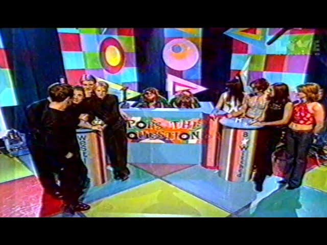 Westlife - Pop's The Question with B*Witched - Live and Kicking - Part 2 of 2 - 25th March 2000 class=