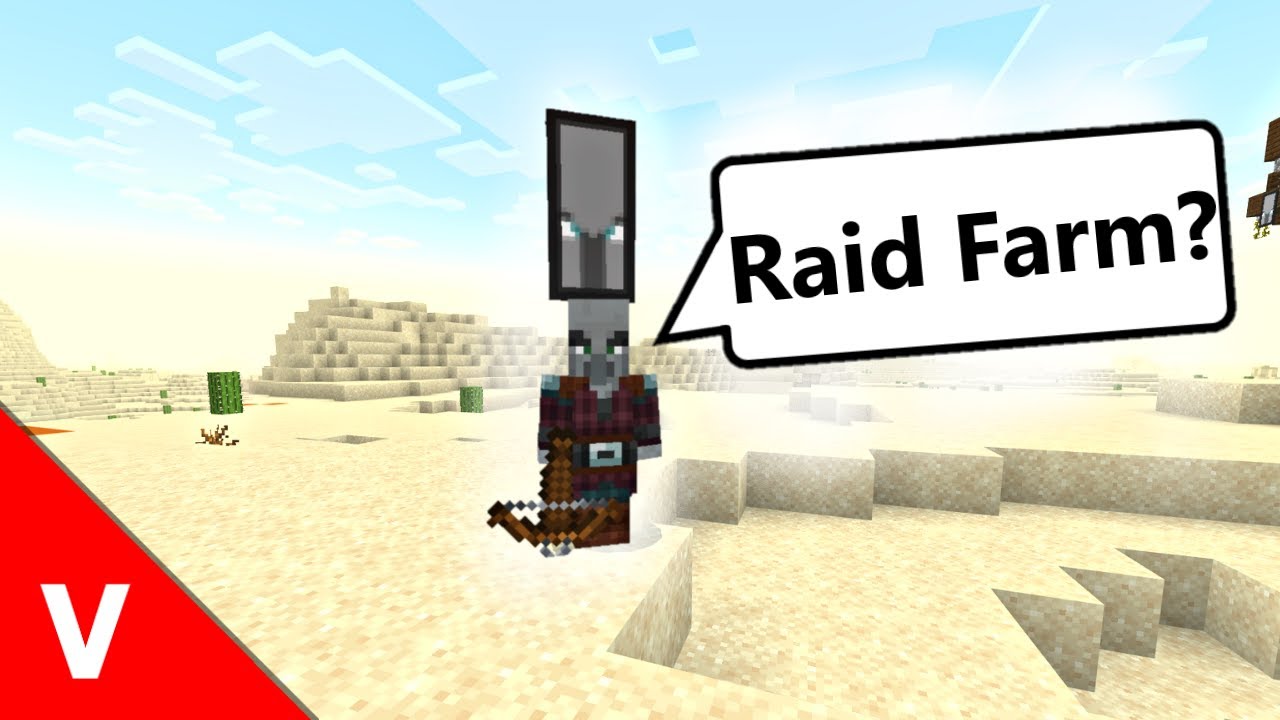 Afk Raid Farm Bedrock | Minecraft Bedrock: EASY AFK RAID FARM ...