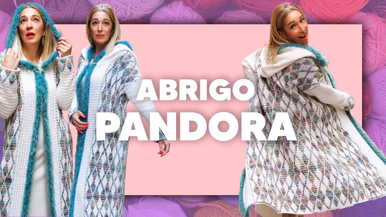 ABRIGO PANDORA - TEJER CROCHET SÚPER FÁCIL en Tejer es de guapas