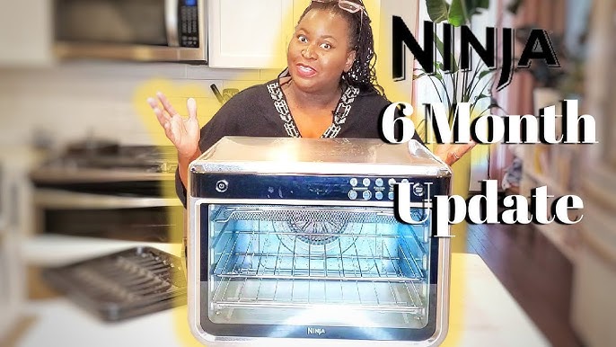 Ninja Foodi XL Pro Air Fry Oven DEMO REVIEW CLEANING 