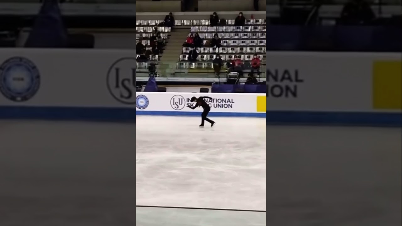 2021 Gran Premio D'Italia 차준환 쇼트 연습