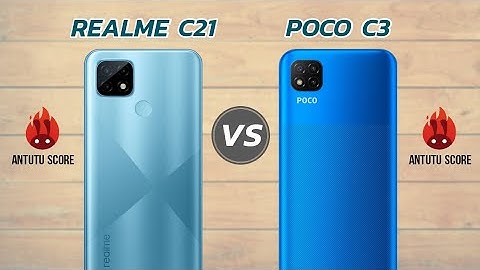 Realme C21 Vs Poco C3