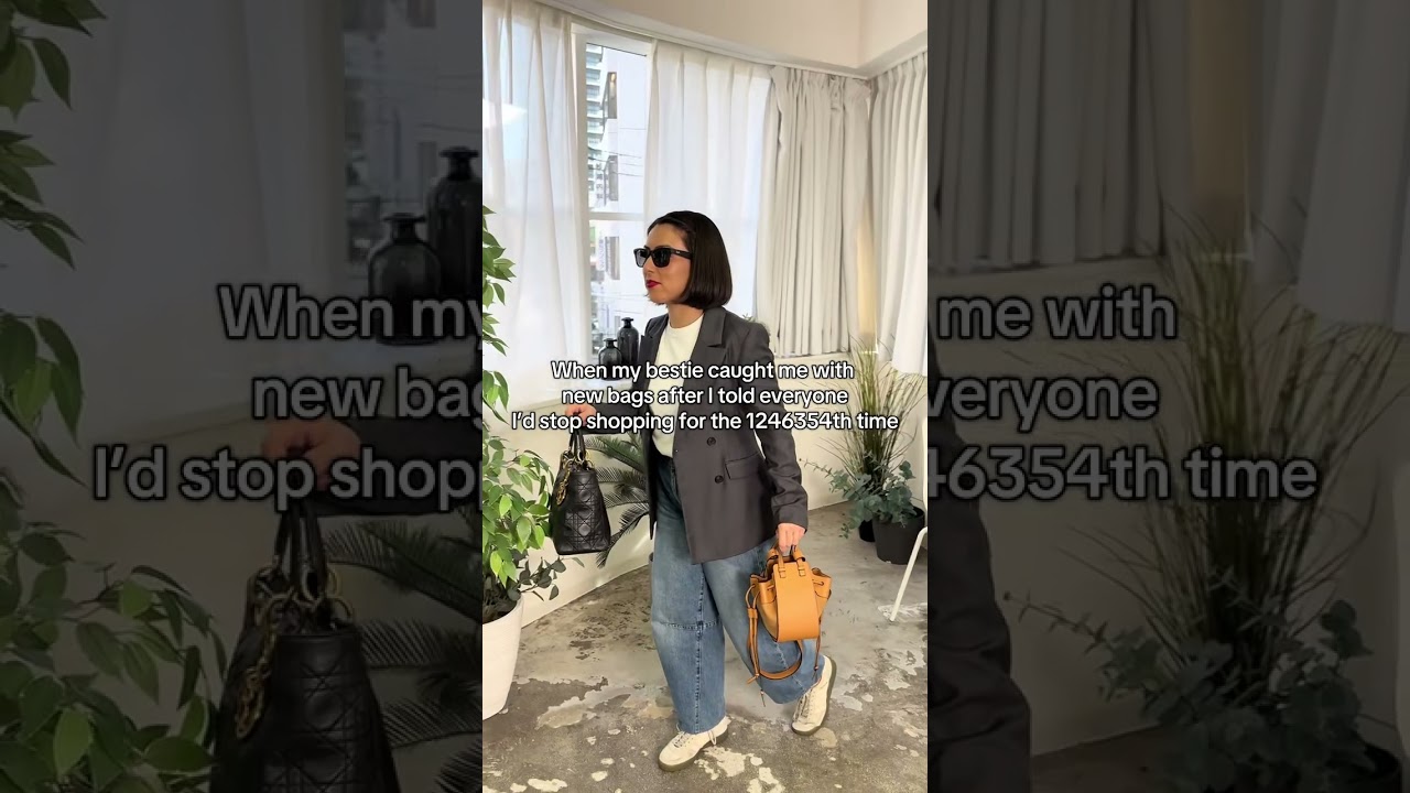 Getting caught shopping after promising to stop 🫣 