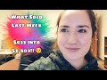 $423 into $2,803 in One Week!  | What Sold on Ebay, Poshmark, Mercari, and Depop