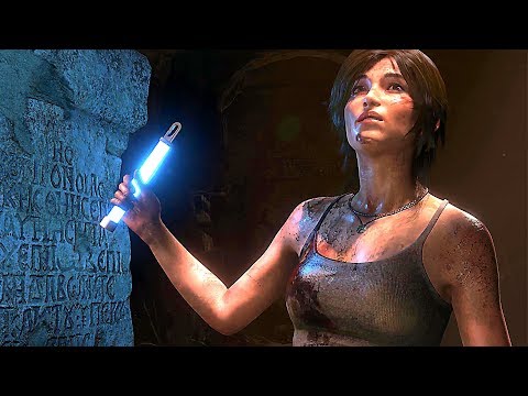 RISE OF THE TOMB RAIDER - XBOX ONE X Gameplay (Tech Video) 4K