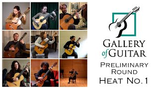 Gallery of Guitar Competition. Preliminary Round: Heat No.1