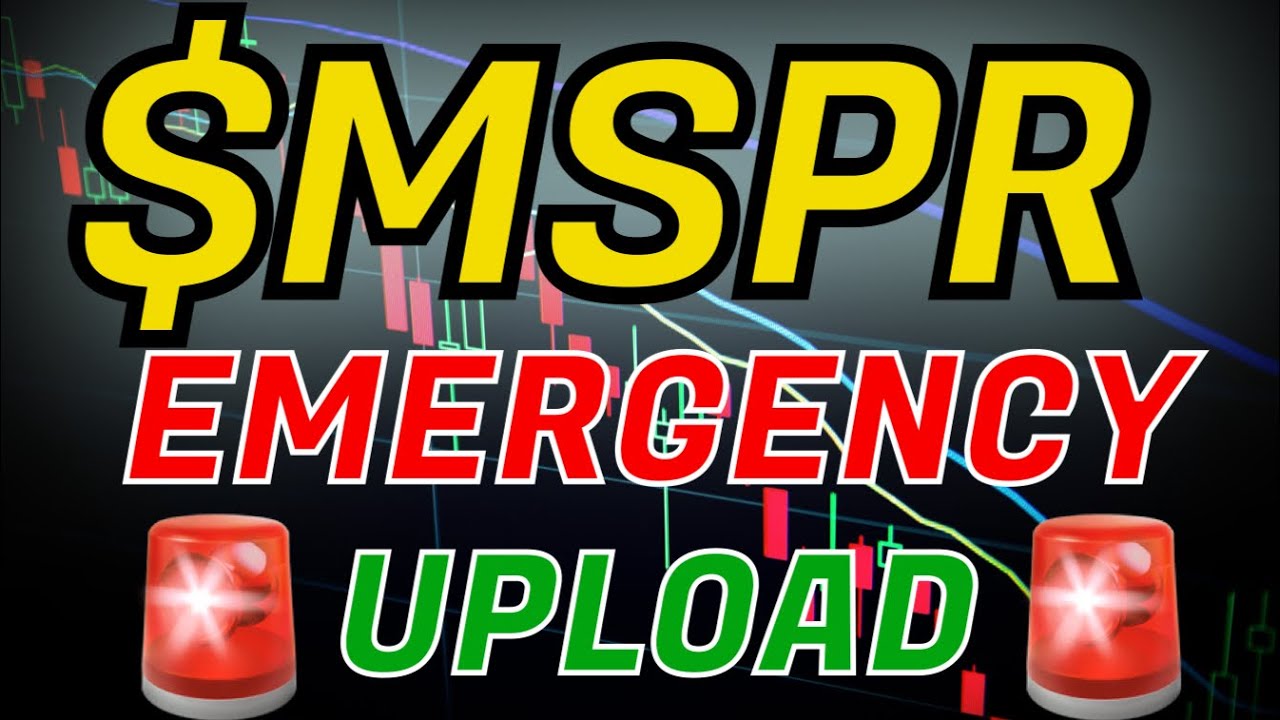 Mspr Stock MSPR STOCK: WATCH IF YOU HOLD! ($MSPR) - YouTube