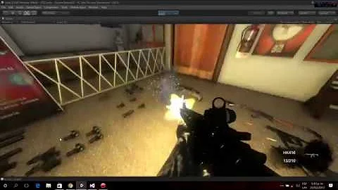 Unity3D - First Person Shooter Gun Attachment System (Showcase)