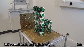 Roombots: Self-reconfigurable modular robots for adaptive and assistive furniture