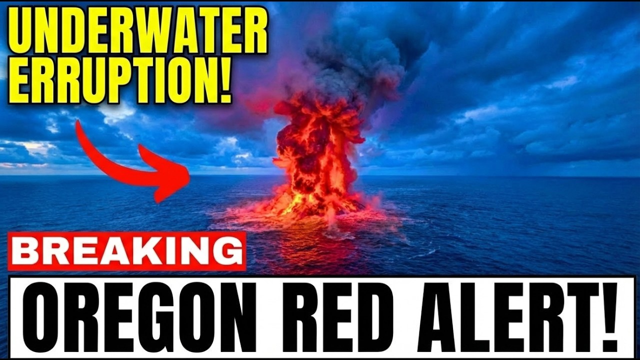 Oregon Underwater Volcano EXPLODES?! Scientists Are WORRIED