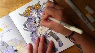 Inktober Drawing: Day 28: Garden Witch Inktober Drawing: Day 28: Garden Witch