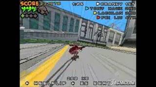 Tony Hawk's Downhill Jam Nintendo DS Gameplay