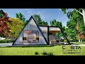 Tiny house manufacturers in india  prefabricated house  wooden house  a frame house casita india
