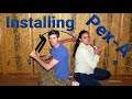 Plumbing A House With Pex-A (DIY Expansion Pex Installation)