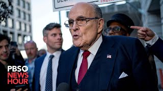 Giuliani, Trump Allies Arraigned In Arizona Fake Electors Scheme