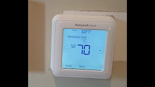 Installing Honeywell T5 Thermostat - NOT WIFI connected!