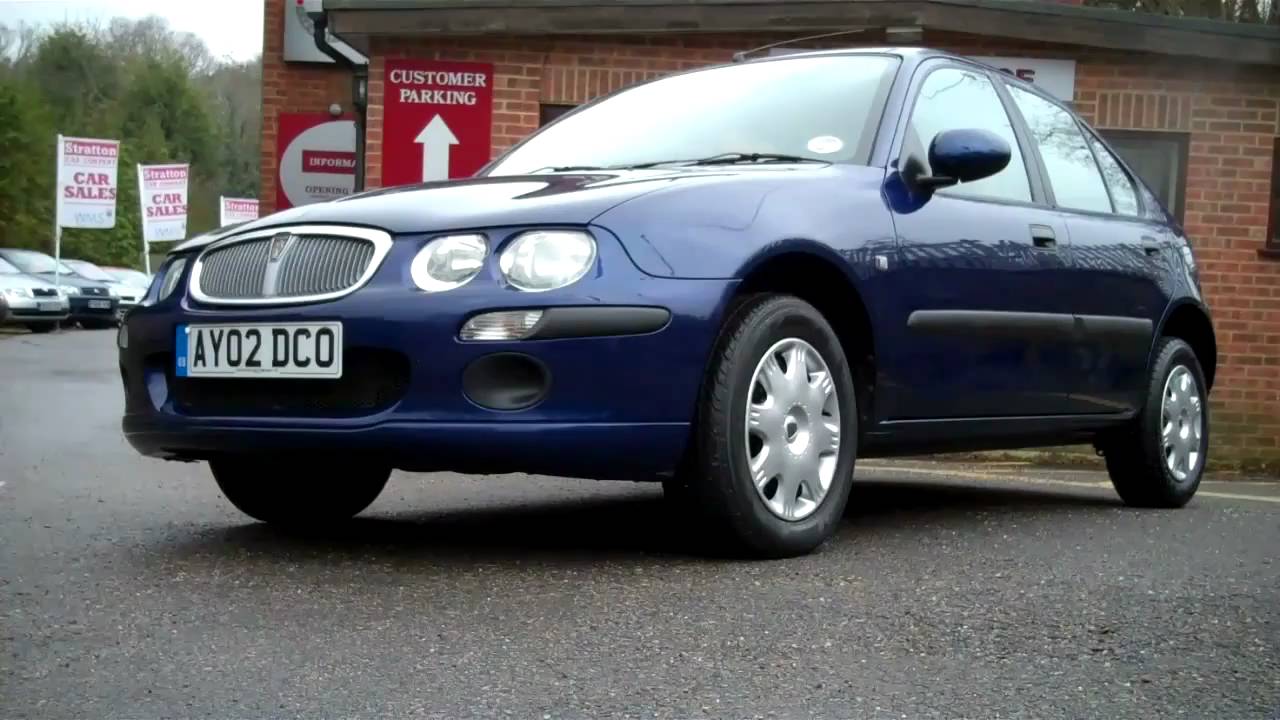 02-02 Rover 25 IL 1.6cc 16v 5dr Hatchback For Sale