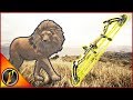 Bow Hunting Lions with Tripods!