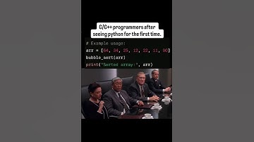C/C++ devs after seeing Python for the first time