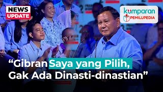 Kala Prabowo Besarkan Hati Gibran: Jangan Ragu! Harus Bangga dengan Ortumu, Saya Aja Bangga