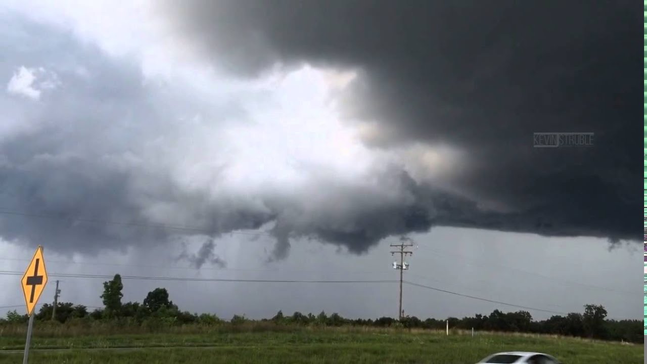 Wall Cloud with Rotation Lynchburg, Virginia East in the Concord area 7 ...