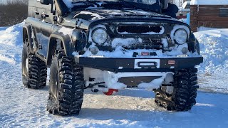 видео: СНЕГА ПО ПОЯС ! Пробиваю дорогу в одну машину ! Уаз на 38 колесах , аномальная зима 2022! картинка: СНЕГА ПО ПОЯС ! Пробиваю дорогу в одну машину ! Уаз на 38 колесах , аномальная зима 2022!