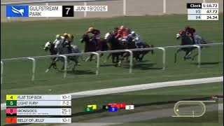 Gulfstream Park June 19, 2025 Race 7