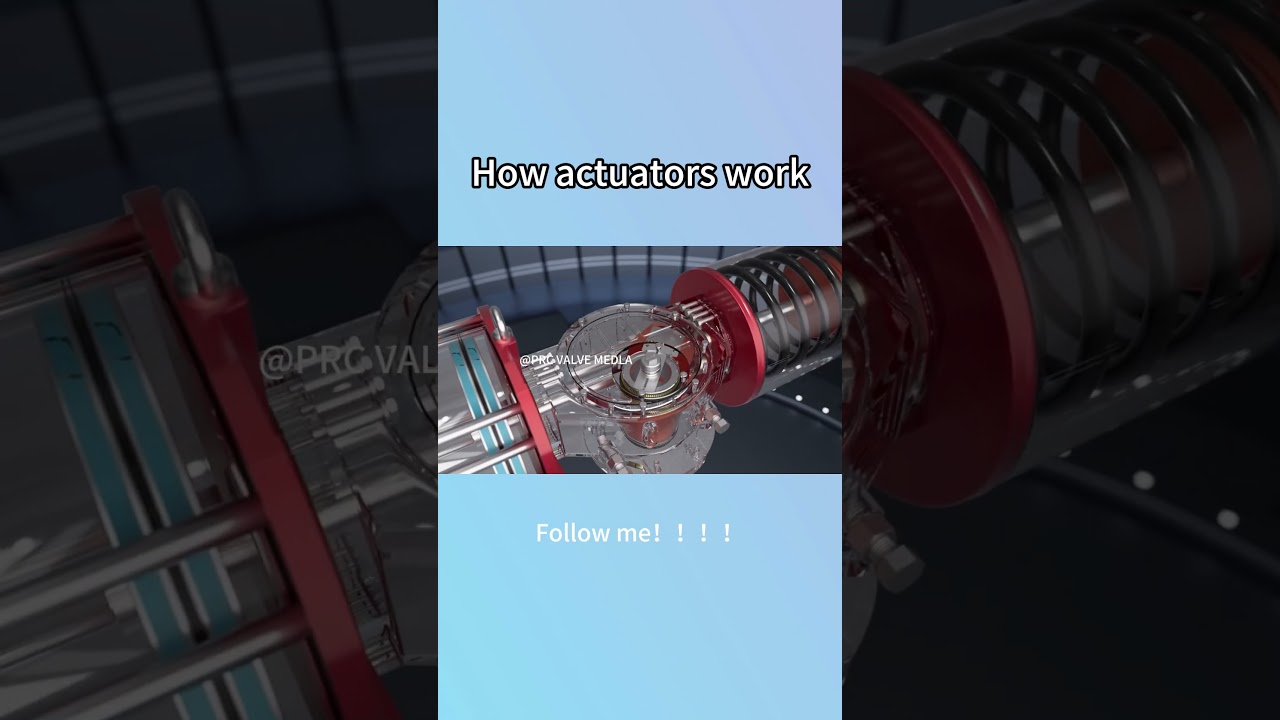 How the actuator works 