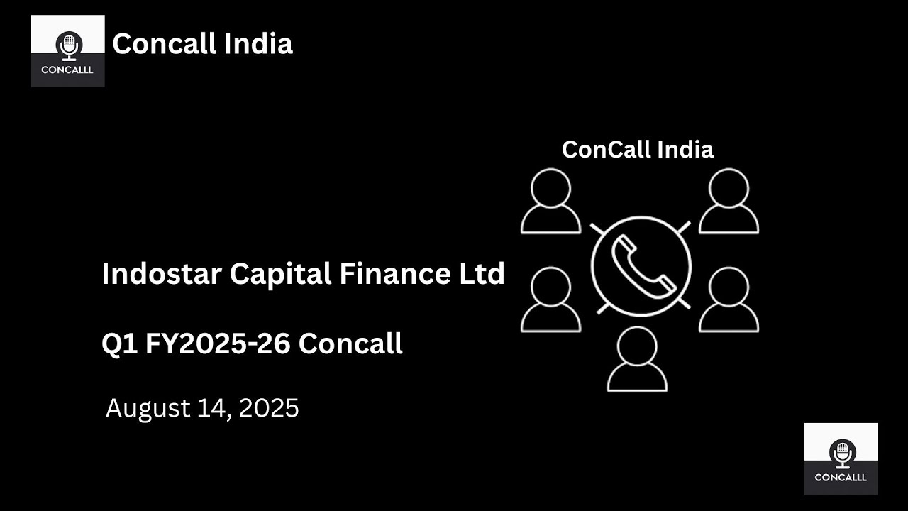 Indostar Capital Finance Ltd Q1 FY 2025-26 Concall